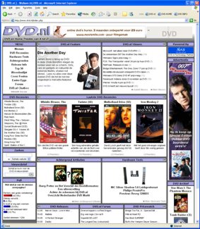 DVD.nl nu ook beschikbaar in 800x600 versie