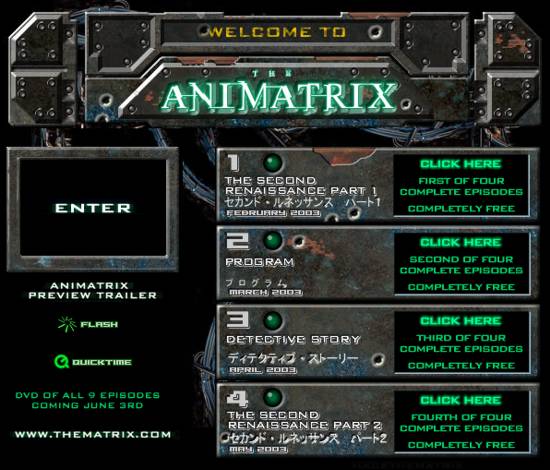 Stel vragen aan de makers van The Animatrix