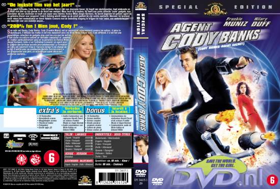 FOX: Agent Cody Banks 26 november op DVD