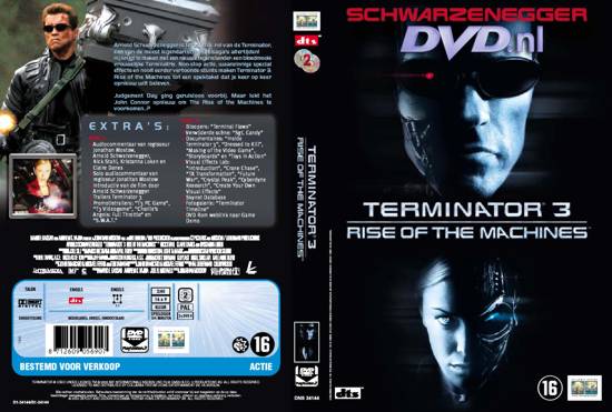 Limited Edition Terminator 3 DVD morgen te koop