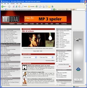 Vanaf vandaag TV-film overzicht op DVD.nl
