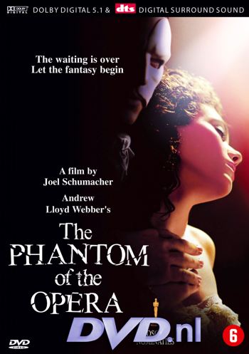 Paradiso: The Phantom of the Opera op DVD