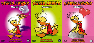 Disky: tekenfilmserie Alfred J. Kwak komt uit op DVD!