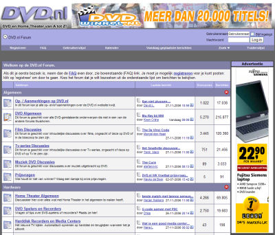DVD.nl zaterdag 24 maart offline