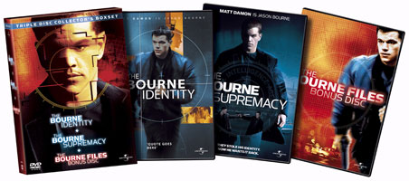 Universal Pictures: The Bourne Triple Disc Collector's Boxset