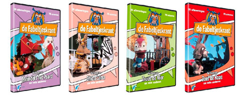 Recordaantal 100.000 Fabeltjeskrant DVD's, vanaf 6-11 nieuwe delen