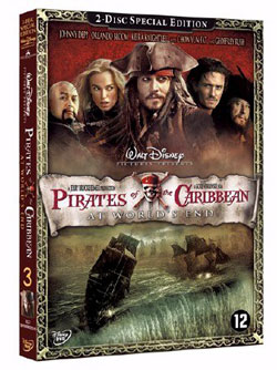 Disney: Pirates of the Caribbean: At The World's End op DVD en Blu-ray Disc