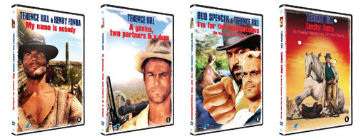 Bridge: Bud Spencer & Terence Hill - 4 DVD's vanaf 6-11 verkrijgbaar