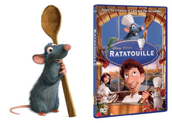 Pixar's Ratatouille - vanaf 12 december op DVD!