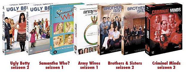 De leukste DVD boxen binnenkort op DVD - Samantha Who? - Ugly Betty 2 - Army Wives