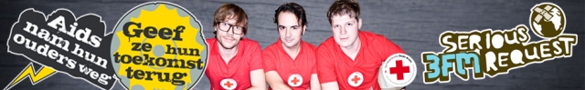 DVD.nl steunt 3FM: serious request