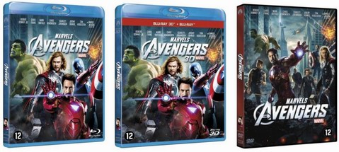 The Avengers is vanaf 29 augustus verkrijgbaar op DVD, Blu-ray Disc en 3D-BD