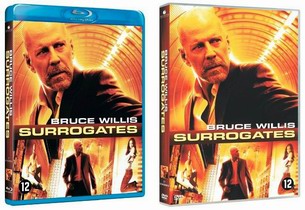 Bruce Willis in Surrogates op DVD en Blu-ray Disc