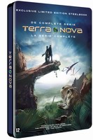 Terra Nova, van Steven Spielberg, is verkrijgbaar als steelbook DVD.