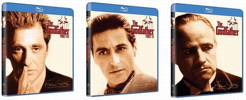 The Godfather deel 1, 2 & 3 nu ook als singles op Blu-ray Disc
