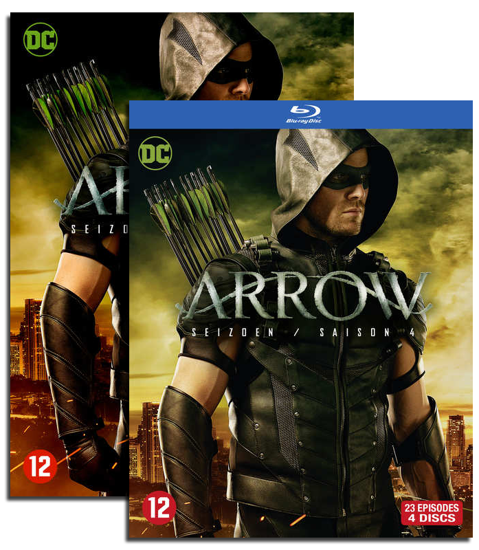 Het 4e seizoen van ARROW - vanaf 12 oktober verkrijgbaar. Ook boxset seizoen 1-4