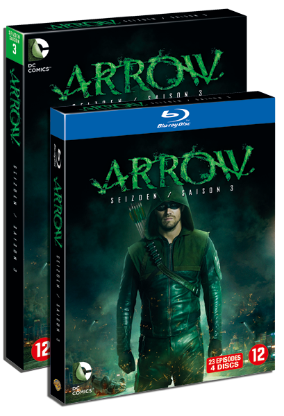 Onze DC Comics held in groen keert terug - Arrow Seizoen 3 - 14 okt op Blu-ray en DVD