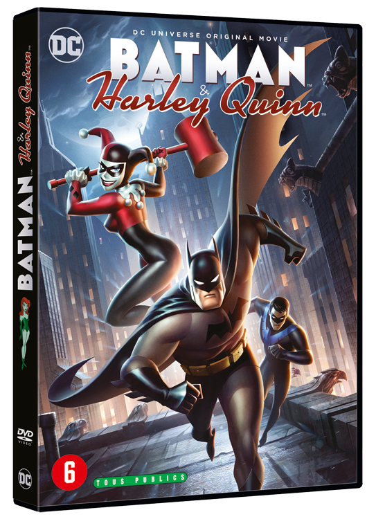 de 29ste DC Universe Animated Original BATMAN & HARLEY QUINN op DVD