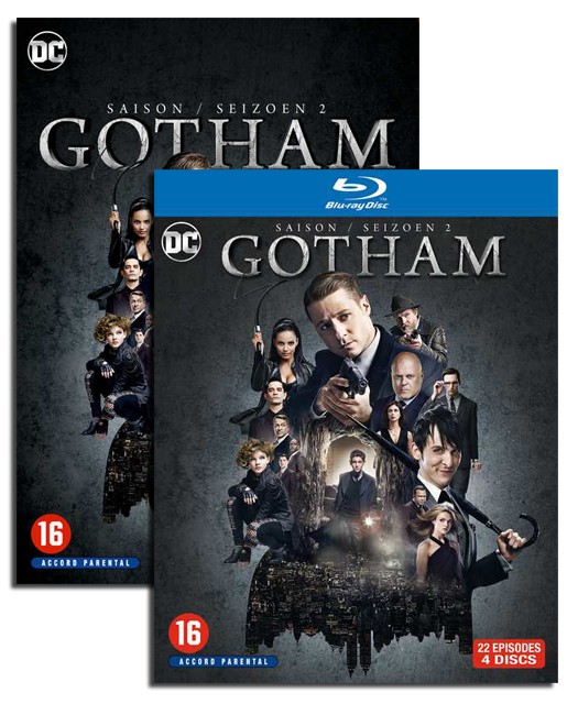 GOTHAM - Seizoen 2  RISE OF THE VILLAINS - vanaf 12 oktober op DVD en Blu-ray Disc