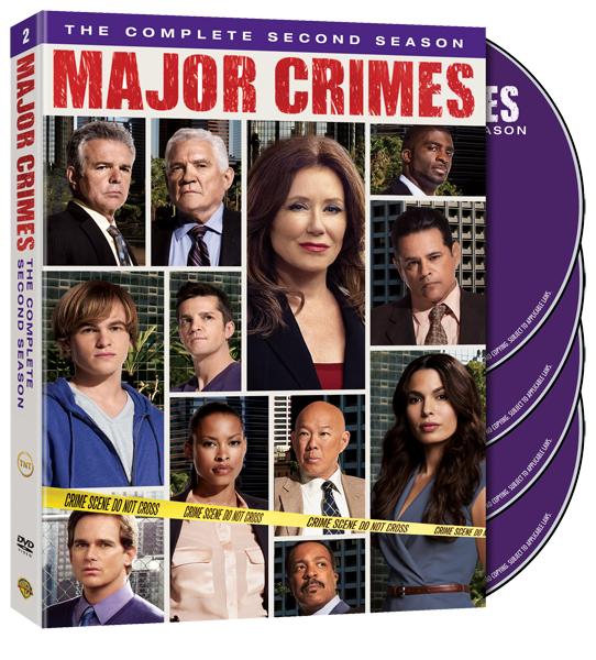 Het 2e seizoen van MAJOR CRIMES is vanaf 17 juni te koop op DVD