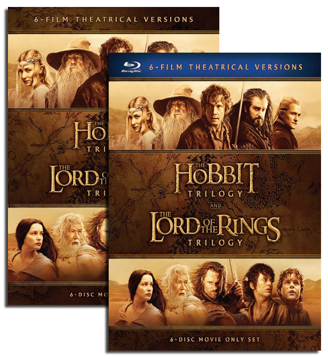 De Middle-Earth Collectie met 6x DVD of Blu-ray is vanaf 9 December verkrijgbaar