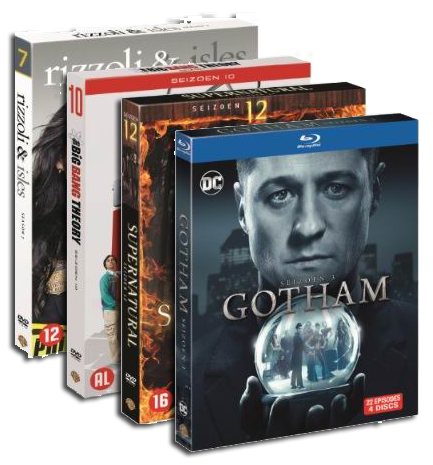 Spannende en grappige series vanaf nu op DVD en Blu-ray Disc