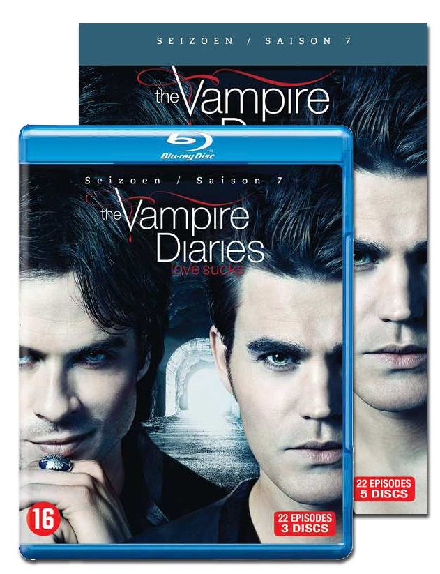 Seizoen 7 van The Vampire Diaries is vanaf 9 november te koop op DVD en BD