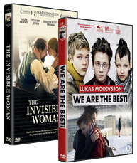 We Are The Best en Invisible Woman zijn vanaf 31 juli verkrijgbaar via Wild Bunch.