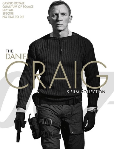 Daniel Craig 5-film James Bond Collection, The cover