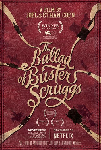 Ballad of Buster Scruggs, the cover