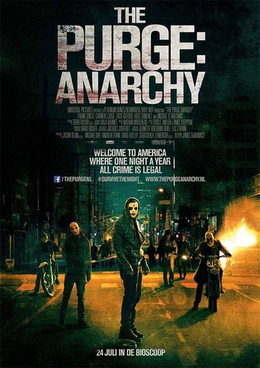 The Purge: Anarchy cover