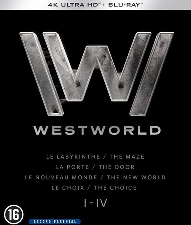 Westworld - Seizoen 1-4 cover