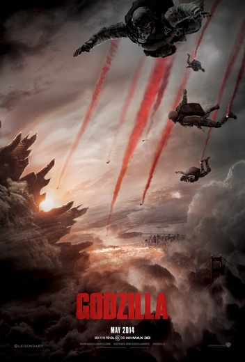 Godzilla (2014) cover