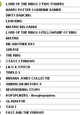 Film en Muziek-DVD verkoop Top 20 van 2003