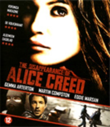 Disappearance of Alice Creed, The cover