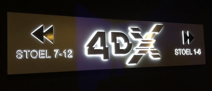 4DX Zaal logo