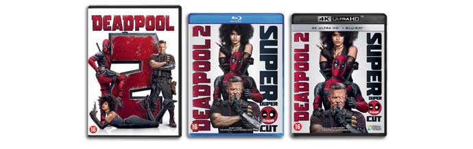 Deadpool 2 DVD, Blu-ray UHD