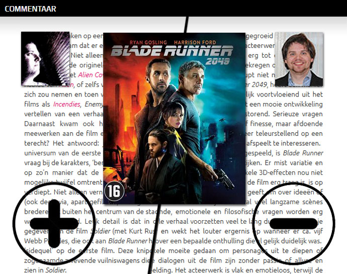Blade Runner Plus Min recensie