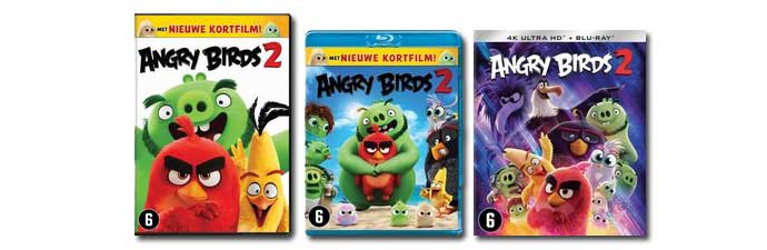 Angry Birds 2 DVD, Blu-ray, UHD