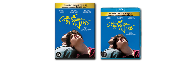 Call Me By Your Name DVD & Blu-ray