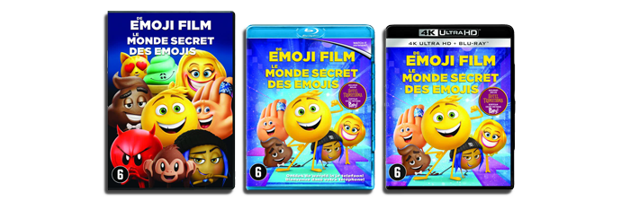 Emoji the fim DVD Blu ray UHD