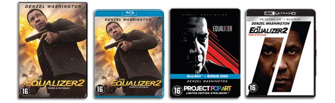 Equalizer 2 DVD, Blu-ray, UHD