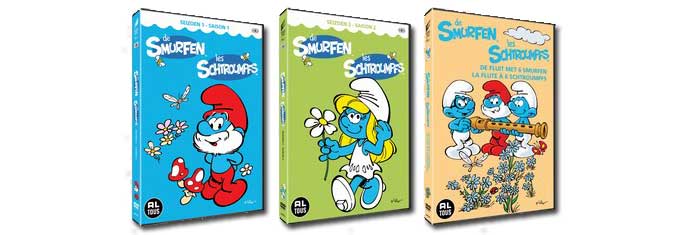 Smurfen Seizoen 1 & 2 DVD