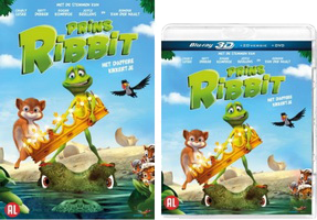 Prins Ribbit 3D DVD & Blu ray