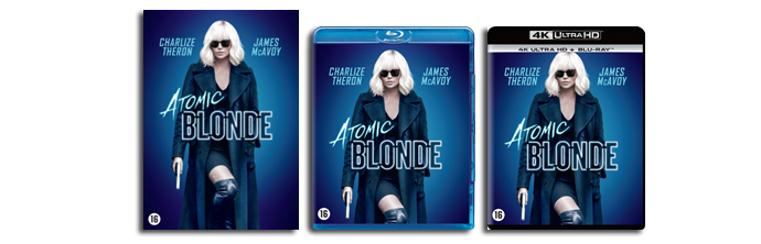 Atomic Blonde DVD, Blu-ray, UHD