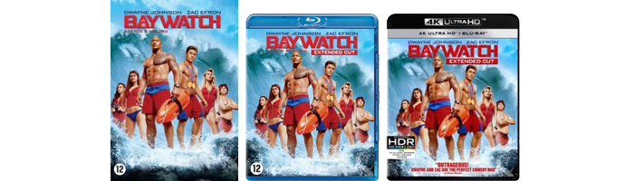 Baywatch DVD, Blu-ray UHD