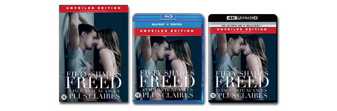 Fifty Shades Freed DVD, Blu-ray, UHD