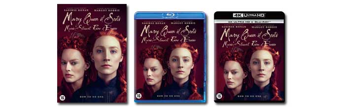 Mary Queen Of Scots DVD Blu-ray UHD