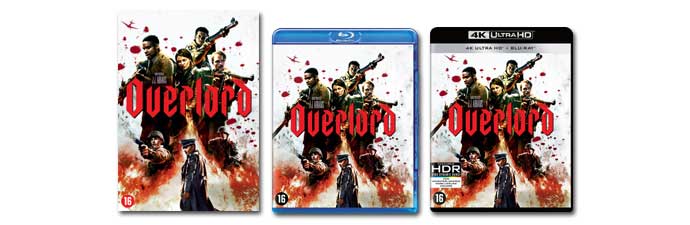 Overlord DVD, Blu-ray UHD