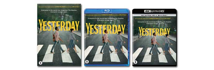 Yesterday DVD, Blu-ray, UHD
